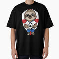 England Sloth Football Soccer Fan by k3rstman1