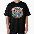 Keep Going Cute Cartoon Capybara Design by MonkiFlipp