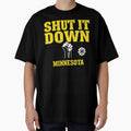 Shut It Down – Bold Typography Statement Art by Sparkofart07
