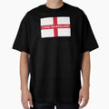 Come On England Flag (On Red) by STUDIO-72