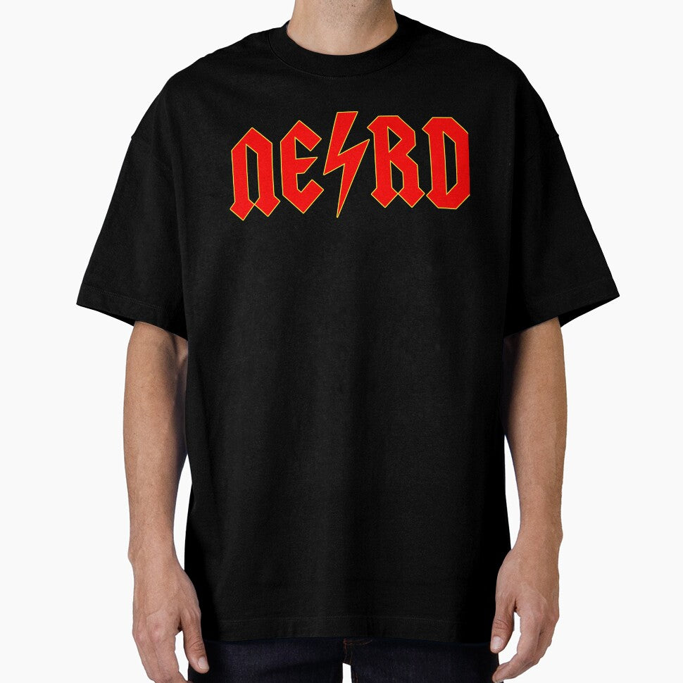 NERD - lettering with lightning by MyREDBlack