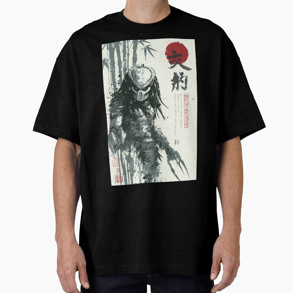 The Predator Sumi-e Warm Green by AnimeArsenalPrints