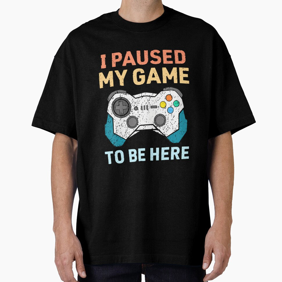 I Paused My Game To Be Here Gamer Gaming Controller by scottsurswab