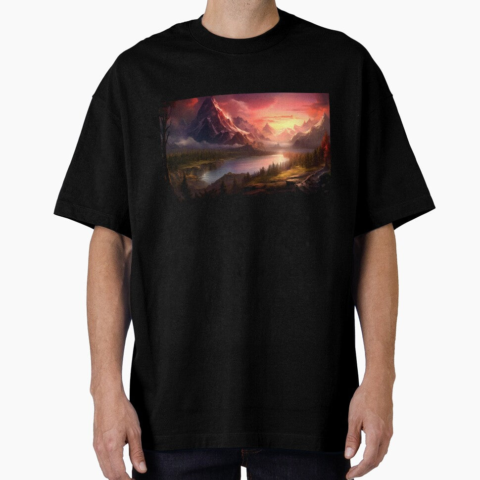 Fantasy Landscape - Ravens Flight Peak by Fantasy Masterpiece