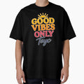Good Vibes Only – Positive Summer Typography Design Tayc by EaglePresss