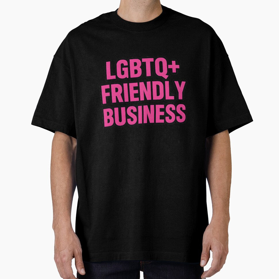 LGBTQ+ Friendly Business – Bold Pink Statement by Haus Of Sin