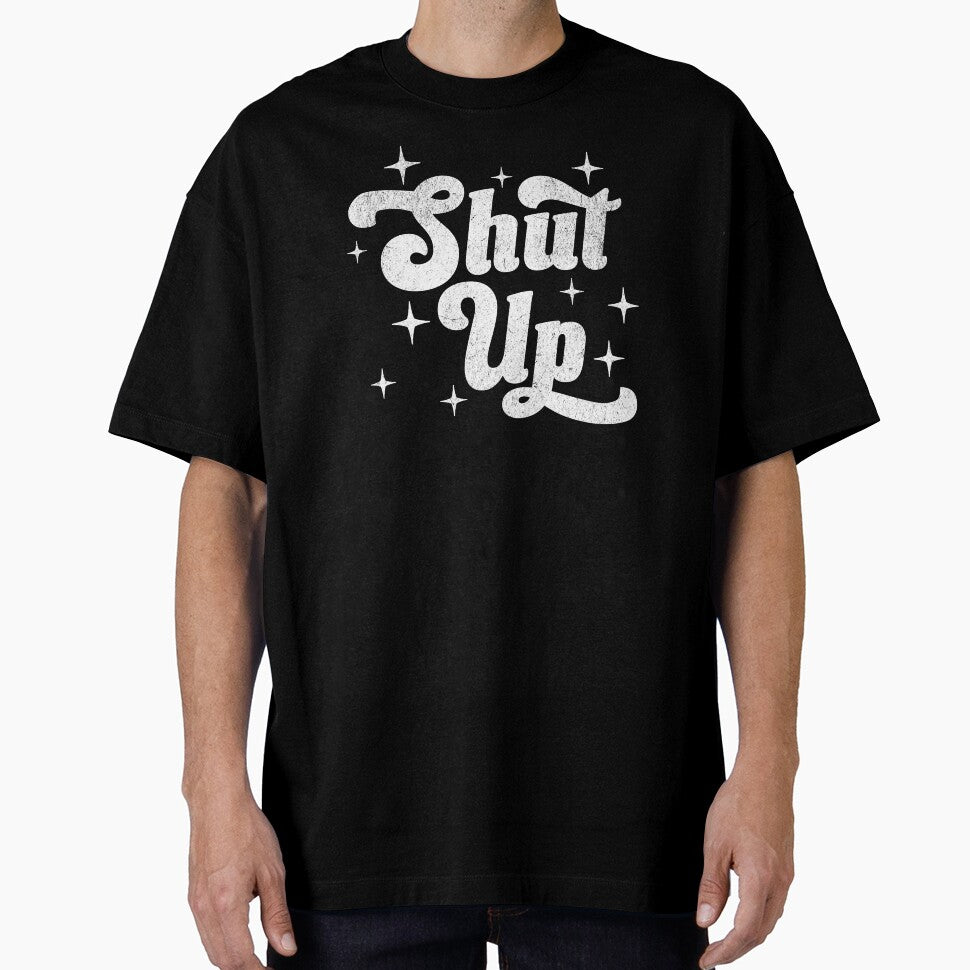 Shut Up Retro – Cheeky typography design by VariousGoodies
