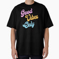 Good Vibes Only - Retro Groovy text by Luhmdesign