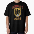 Vintage Germany 2026 Soccer Fan Eagle Crest by Imaginationbeyond
