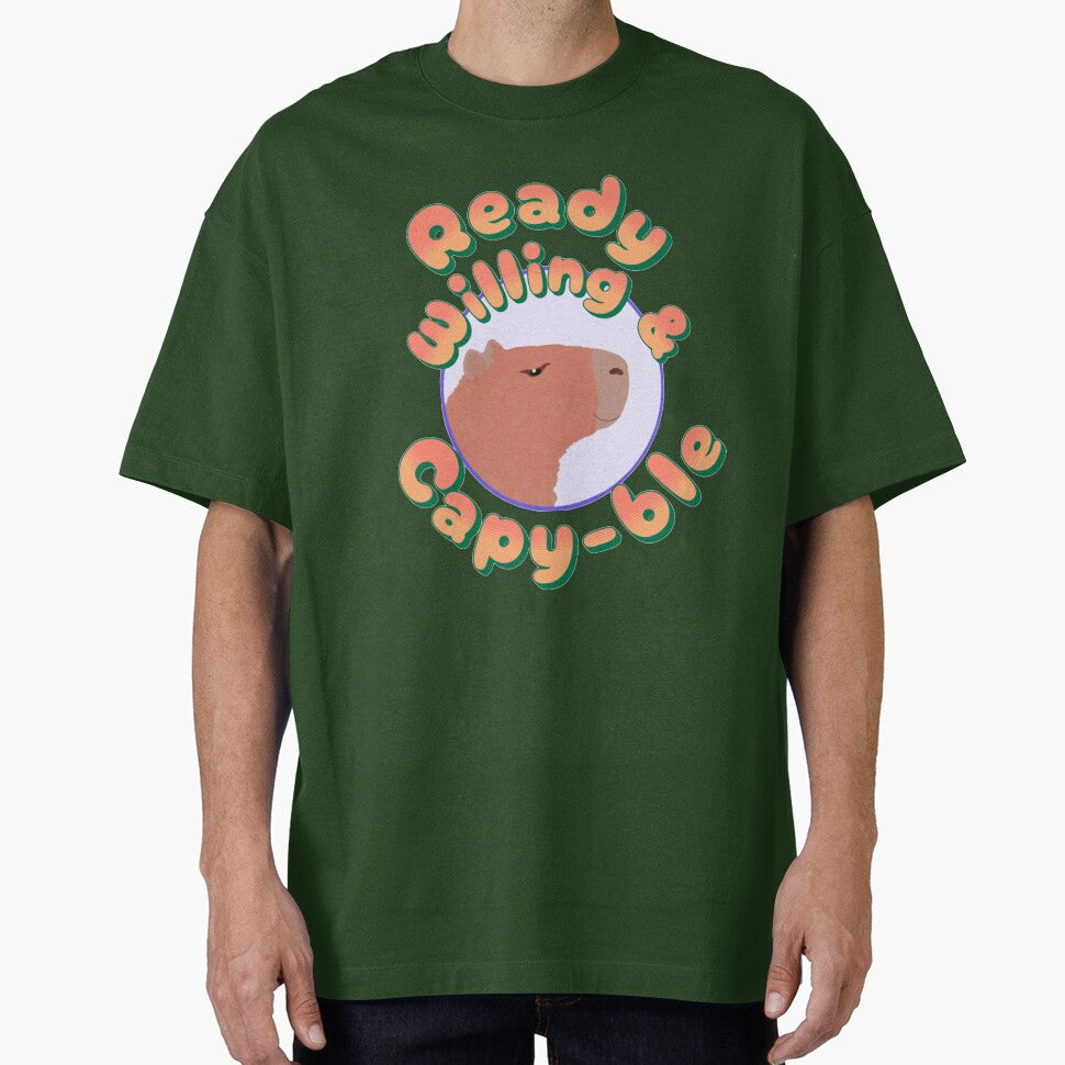Ready Willing and Capy-ble Capybara by glowvim