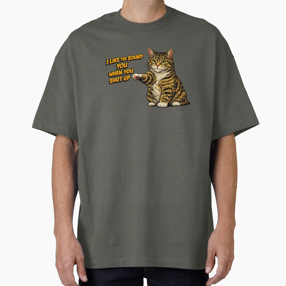 The Sweet Sound of Silence (According to This Cat) by RolMerch