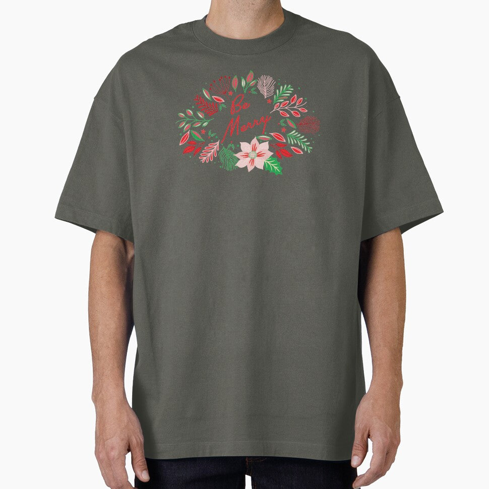 Be Merry Holiday Florals by SharksOnShore