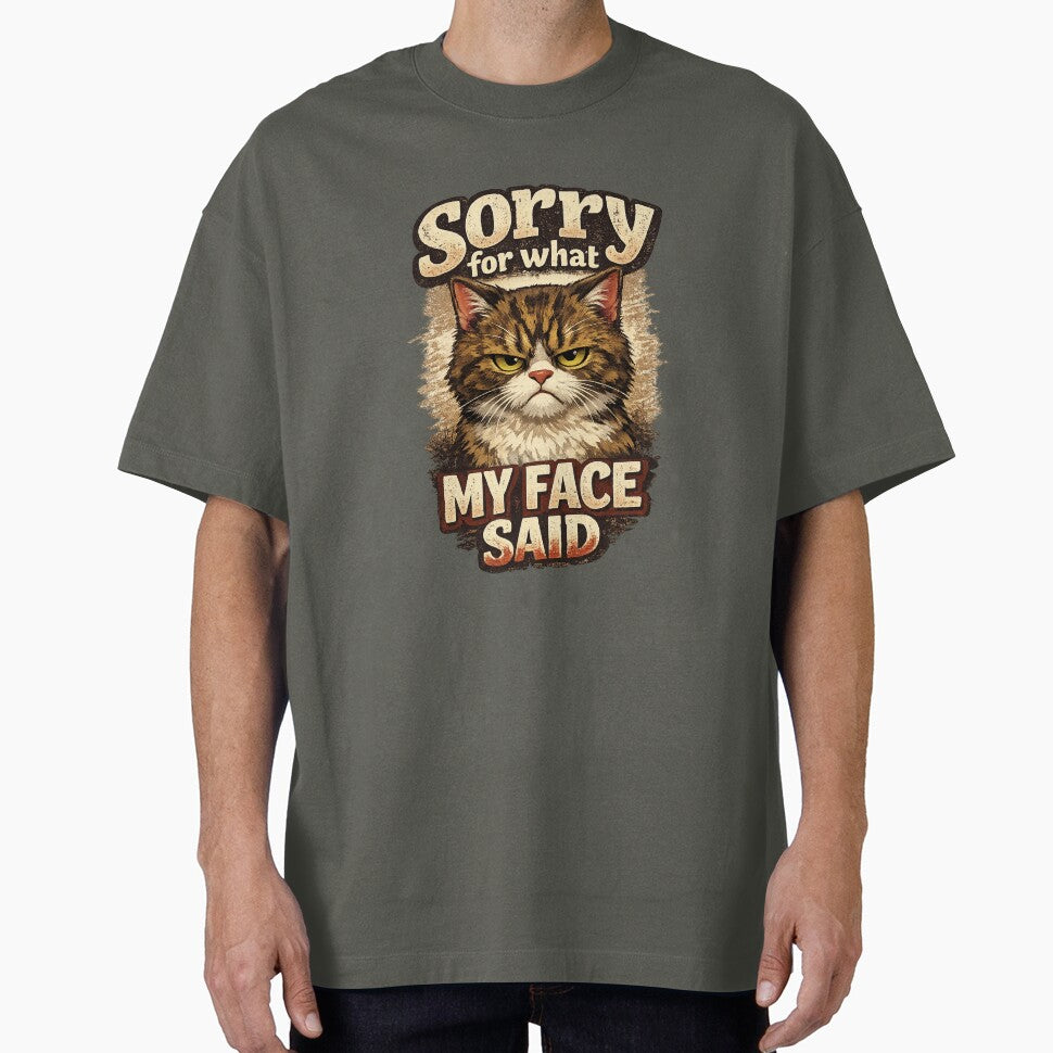 Grumpy Faced Kitty by 2 Left Hands