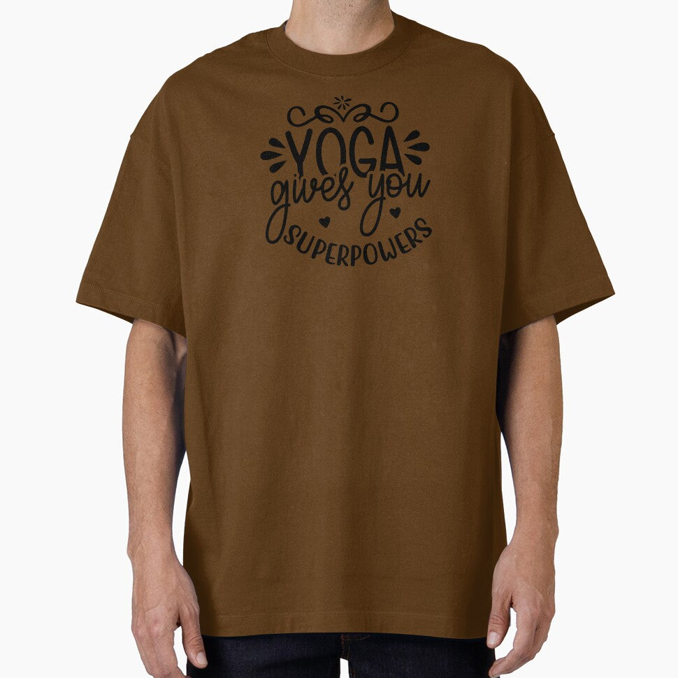 Yoga Quote Yoga Gives You Superpowers Motivational Saying by SoccaTamam