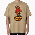 Spain Bull Soccer Mascot – Charge to the Final Football Fan T-Shirt & Sticker by  Artistry in Motion by MADsrecreation
