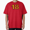 Design Eighteen with 3D effect - German colors red yellow black by Segasprojects