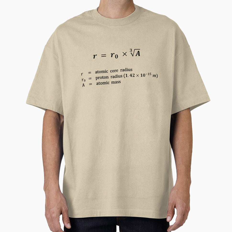 Formula, atomic core radius by RosArt100
