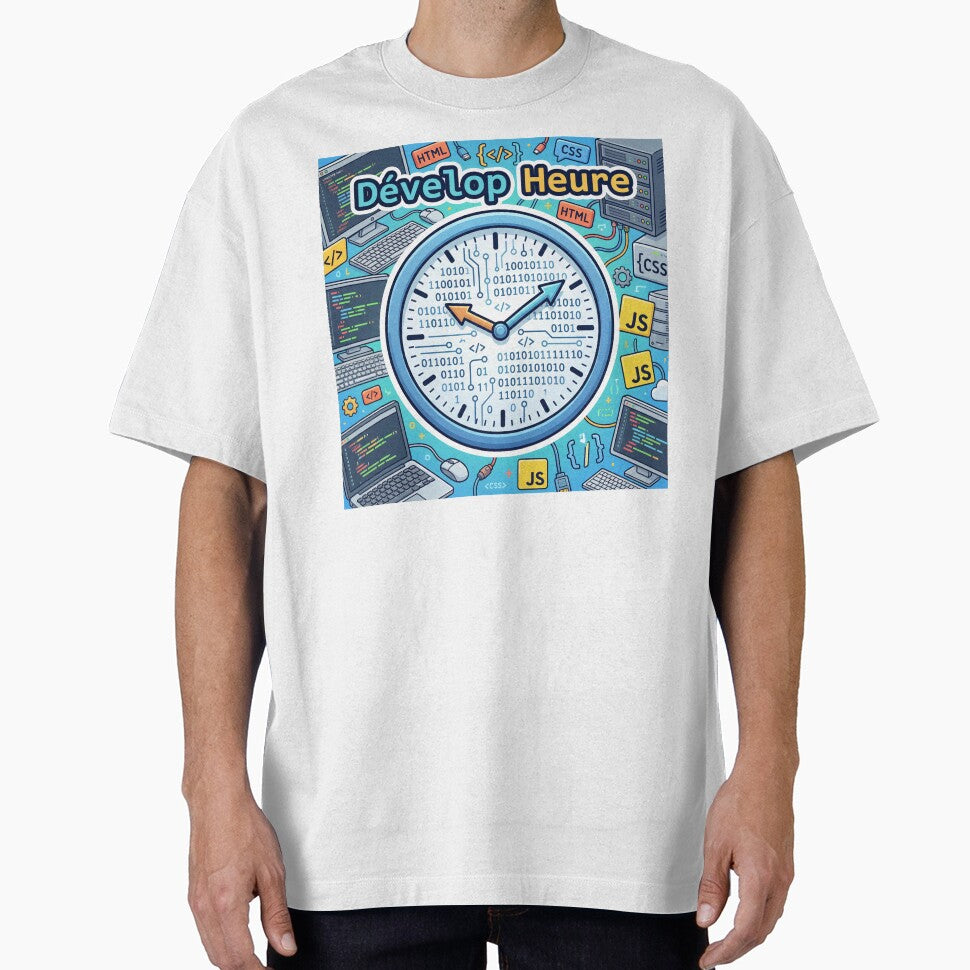 Develop Time – A web developer pun with a geek binary clock by WordPlayStudio