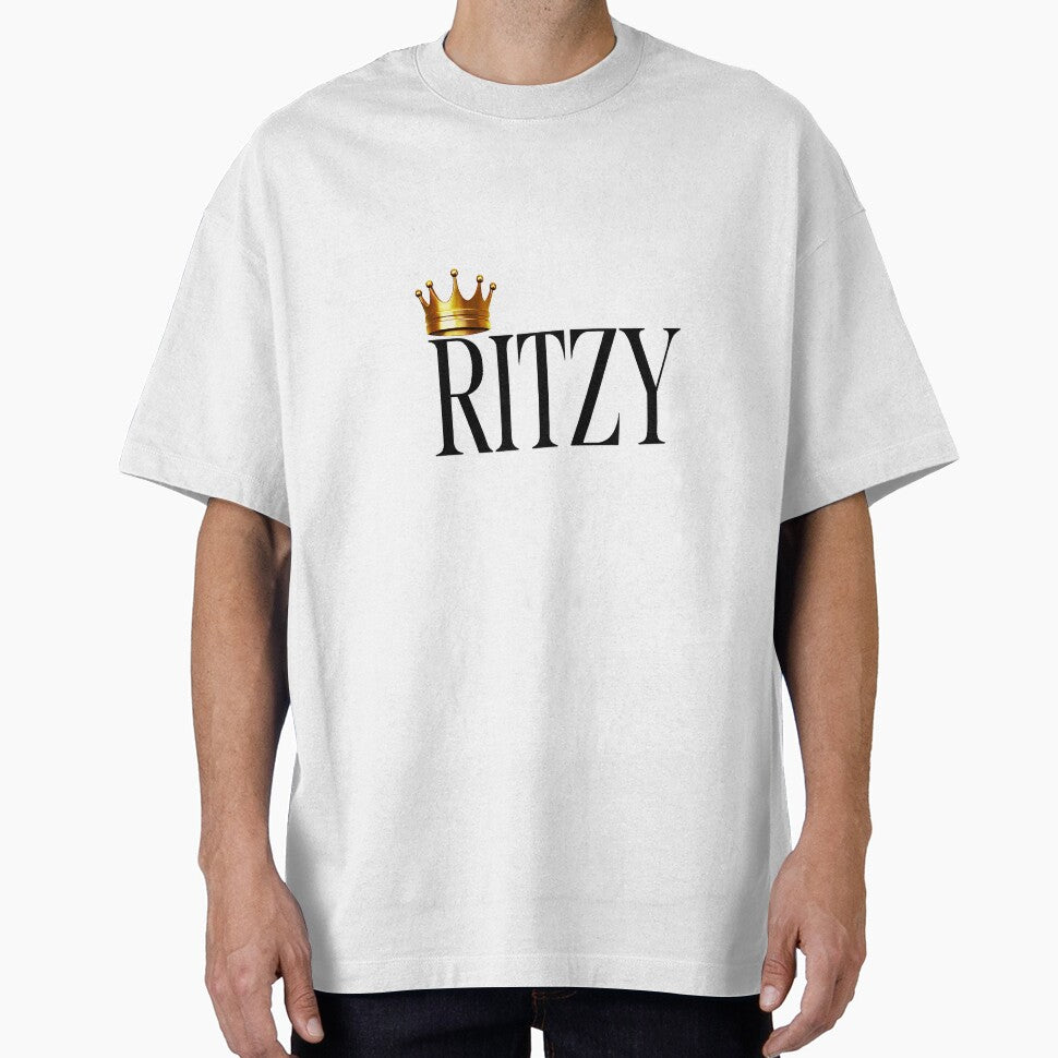 RITZY Crowned Serif Power by POD DYNASTY | Original Print On Demand T-Shirt Graphics