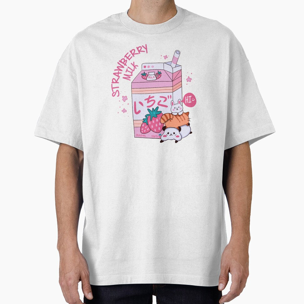 Kawaii strawberry milk cute Yumi kawaii Fairy kei by Kink Collective