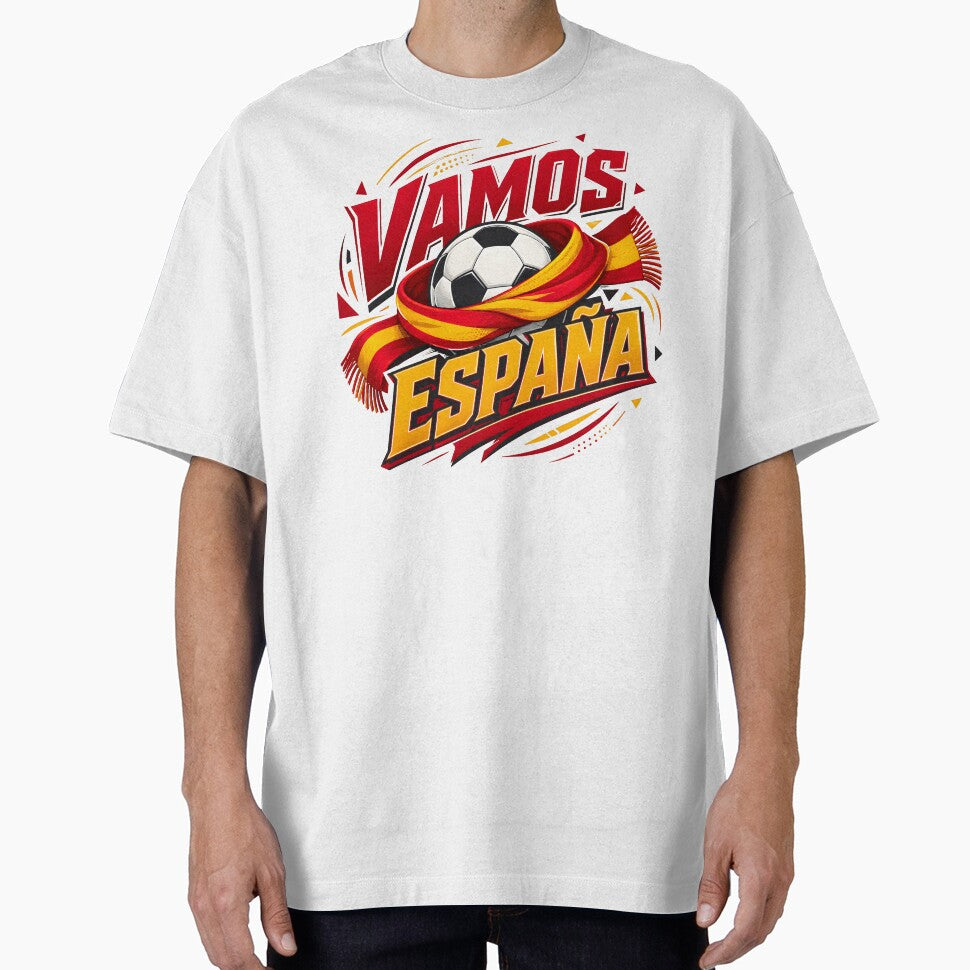 Spain Soccer Vamos España Fan Graphic by Artmares