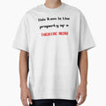 Funny 'This item is the property of a Theatre Nerd' on white gift by Stageystuff