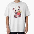 Kawaii Strawberry Panda – Cute Fruit Friend by kimkosovo