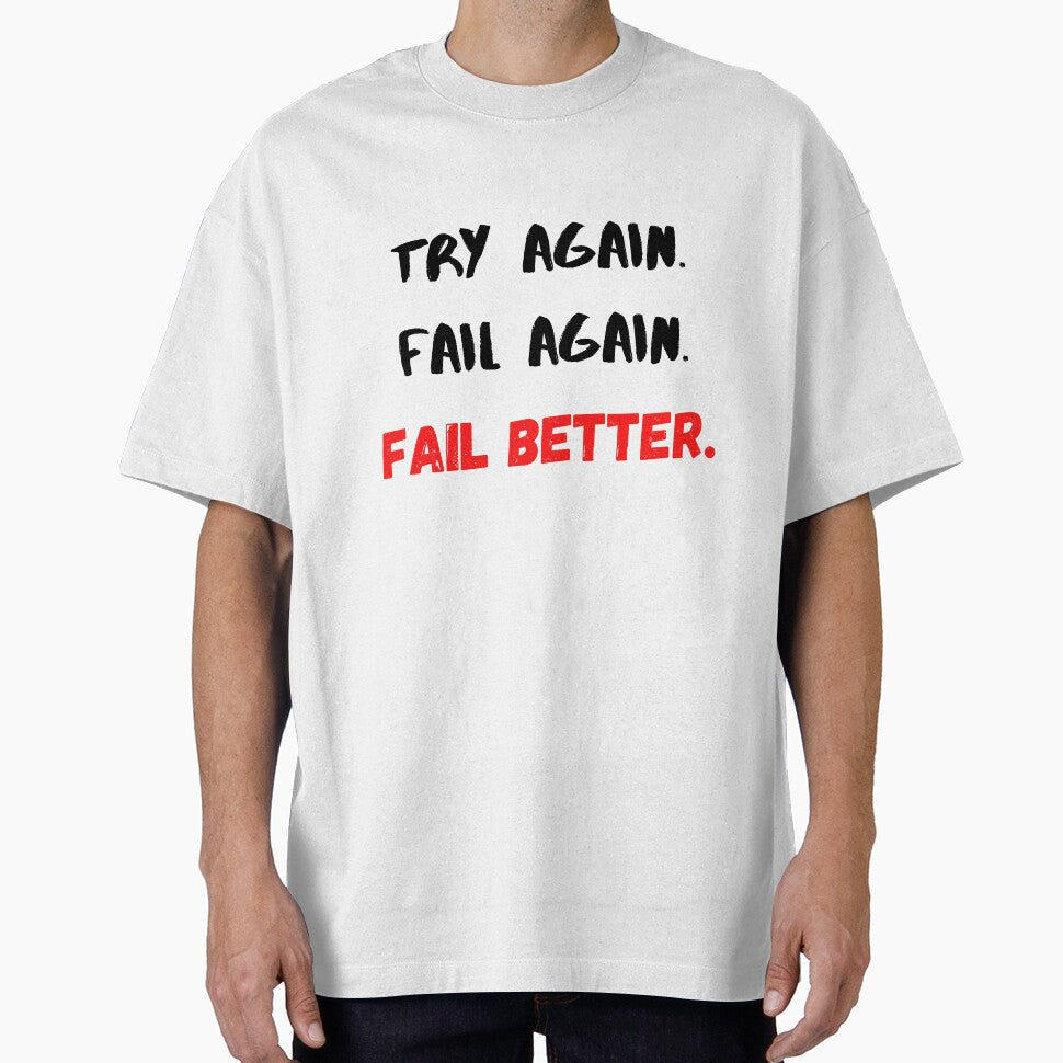 Motivational Quotes For Success Fail Better by Salman Hino