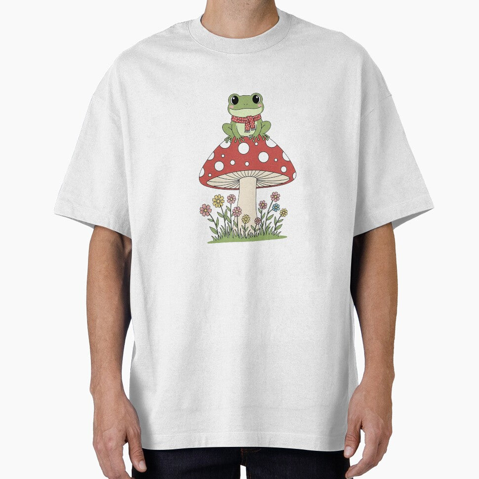 Frog on Mushroom by ZaiproArt