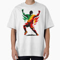 Portugal Soccer Fan T-Shirt | Red Green Football Pride Tee | Portuguese Fan Gift 2026 by 3ac-Arts