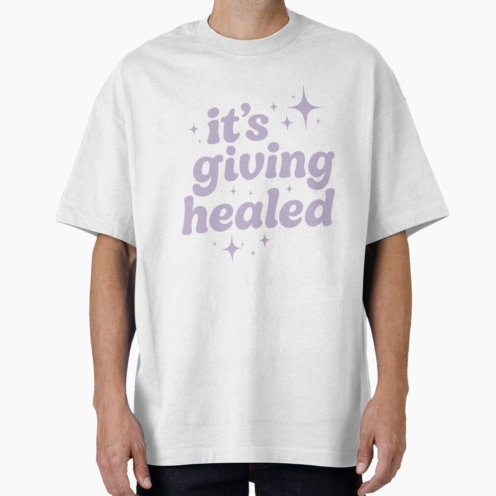 It’s Giving Healed Mental Health Affirmation Design by astersgraphics