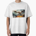 Dark Fantasy Watercolor - Dragon Fire Scorched Earth by Fantasy Masterpiece