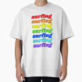 Surfing Rainbow by Stepadoda