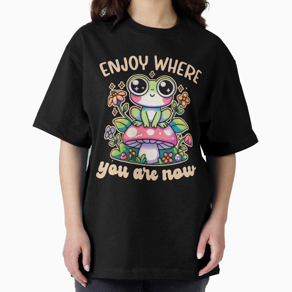 kawaii cottagecore frog by samah82