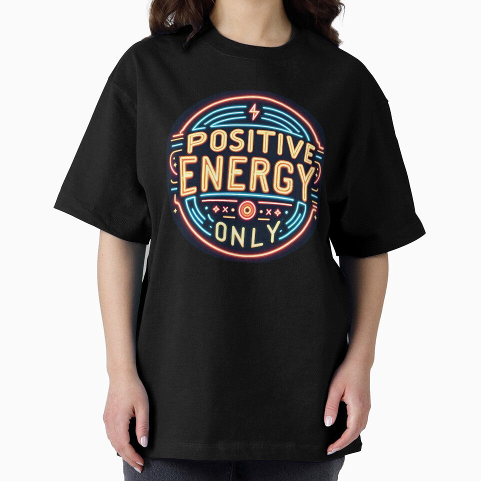 Positive energy only, typography by maxmaj