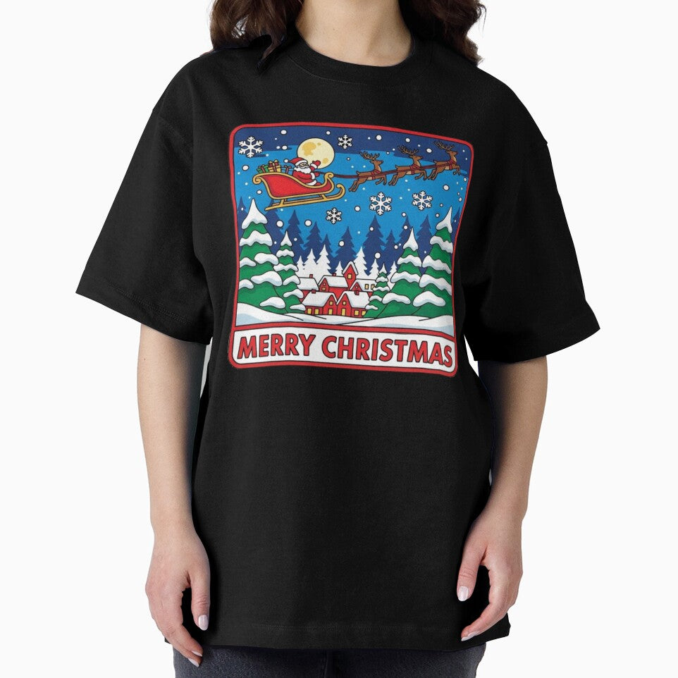 Vintage Santa Sleigh Winter Village by King Yama Designs