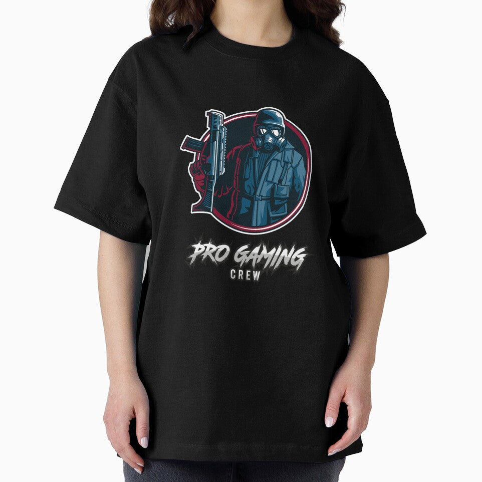 Pro Gaming Crew Gas Mask Gunner Streamer Gamer eSports by taaddison50
