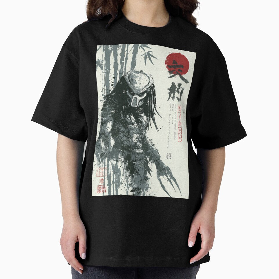 The Predator Sumi-e Warm Green by AnimeArsenalPrints