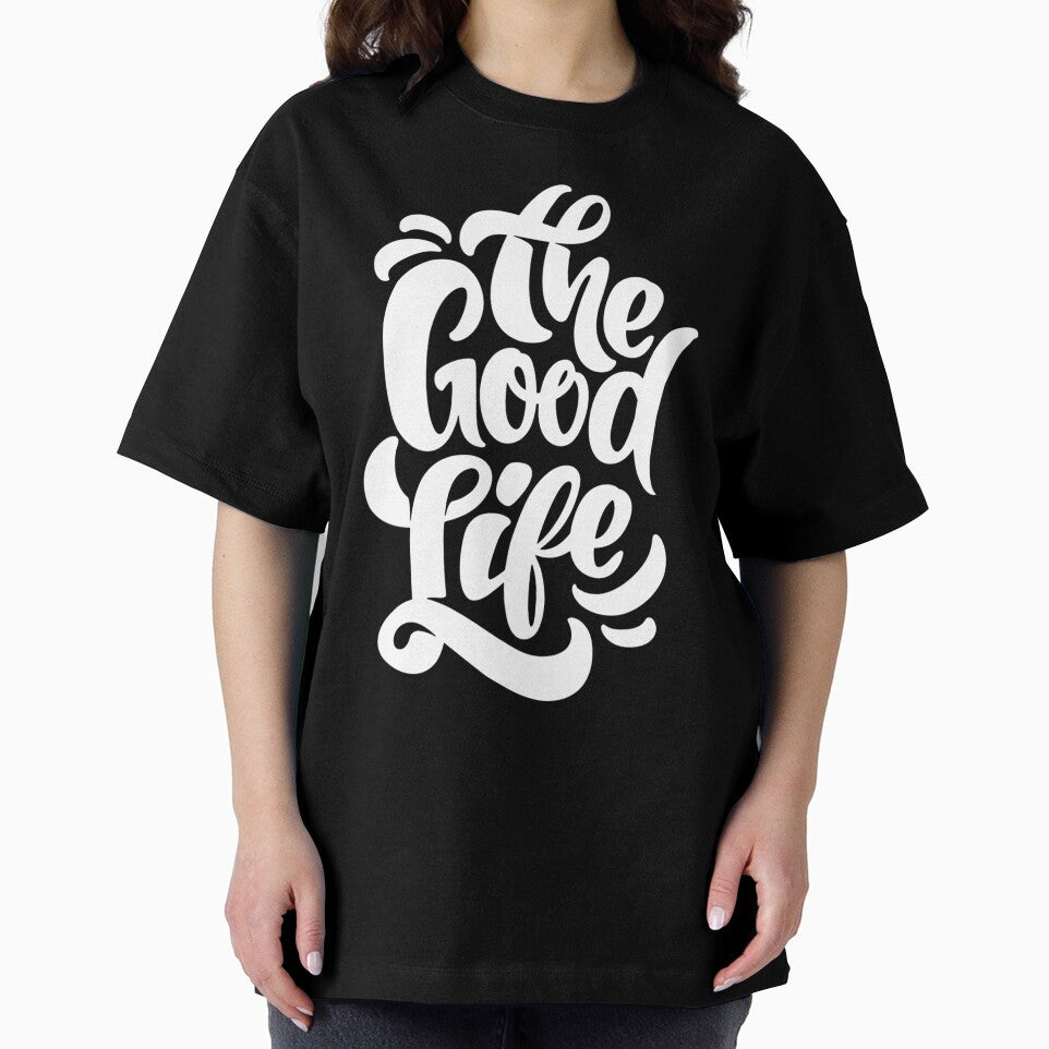 Uplifting Life Is Good Positive Quote Design by Ftiwa-boy