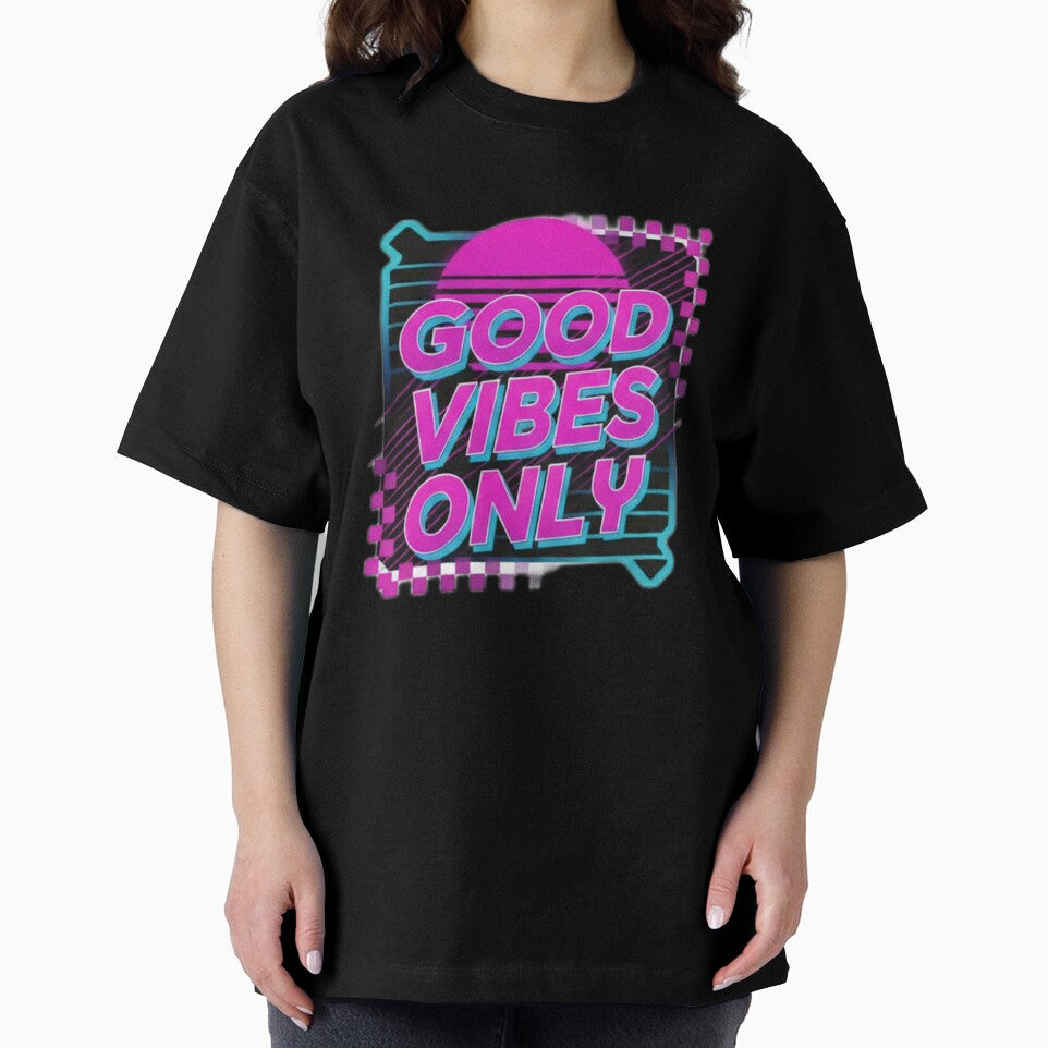 Good Vibes Only Typography Motivational Design by GhalaxiDesigns