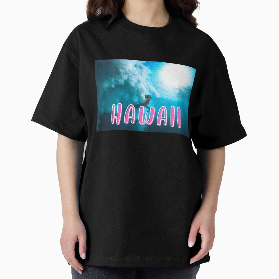 VINTAGE HAWAII SURFING LABEL by starfishstuff