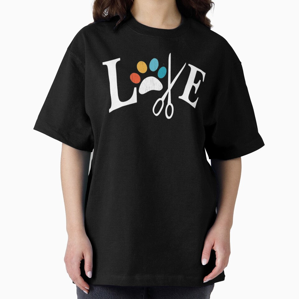 Dog Grooming Love Dogs Pet Daycare Groomer Vintage Paw Print by luxury store