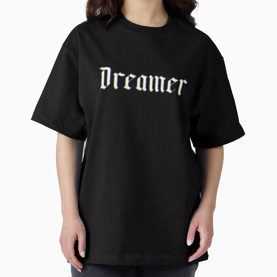 Dreamer Typography Design | Blackletter with Color Halftone & 3D Anaglyph by pinimgart