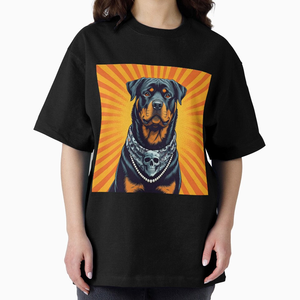 Pop Art Rottweiler by Nocturne  Paws