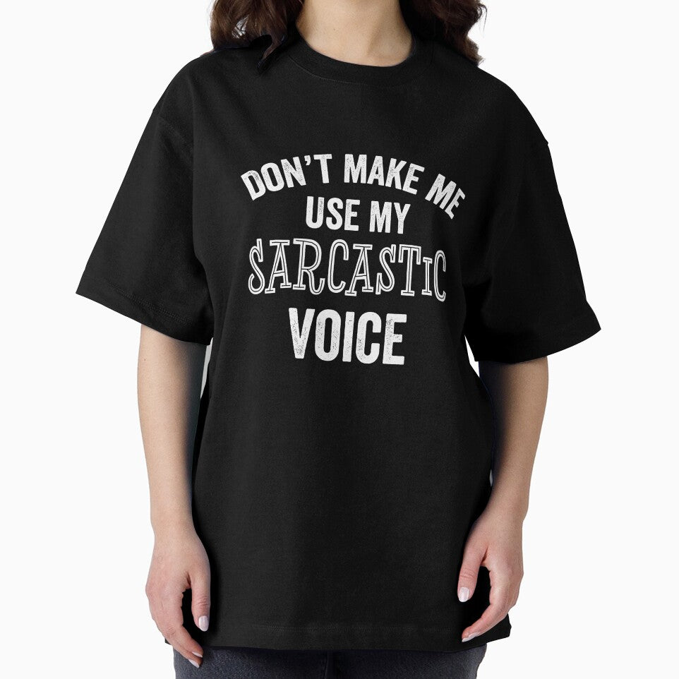Sarcastic Voice Funny Sarcasm Humor Joke Teen Parent Teacher Gift by carlhunt99