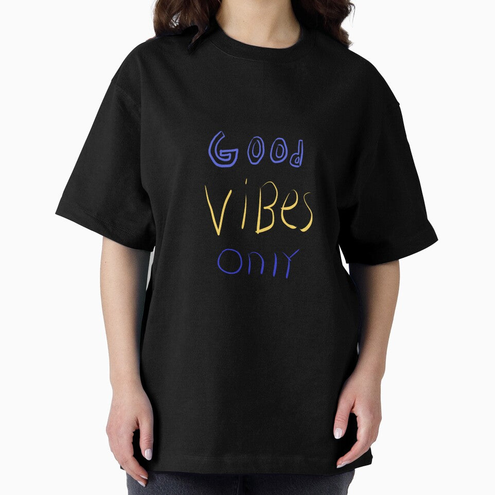 Good Vibes Only Handwritten Typography – Positive Aesthetic Lettering Design by Beautiful art store