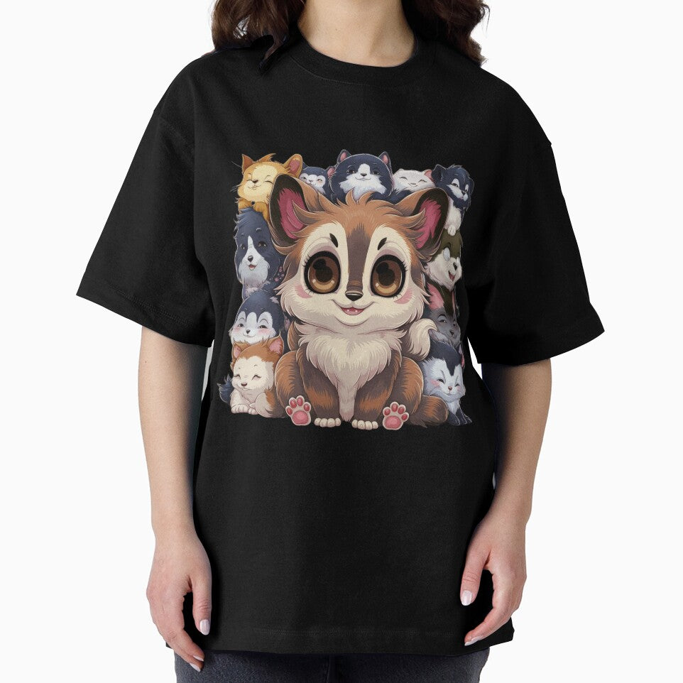 Kawaii Animals Paint Art 3D Model by Charlygood