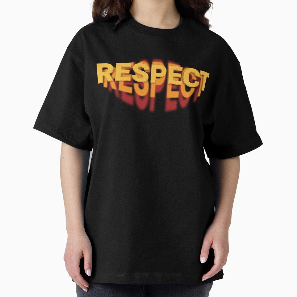 RESPECT – bold typography with depth and signal effect by Sim-PX