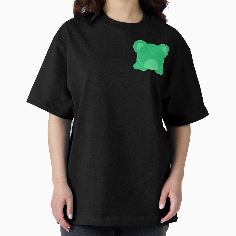 Bright Green Cartoon Frog by HeyyItsEmm