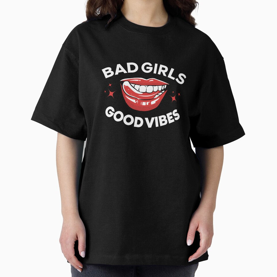 Bad girls good vibes sexy red lips licking tongue by portrait4you